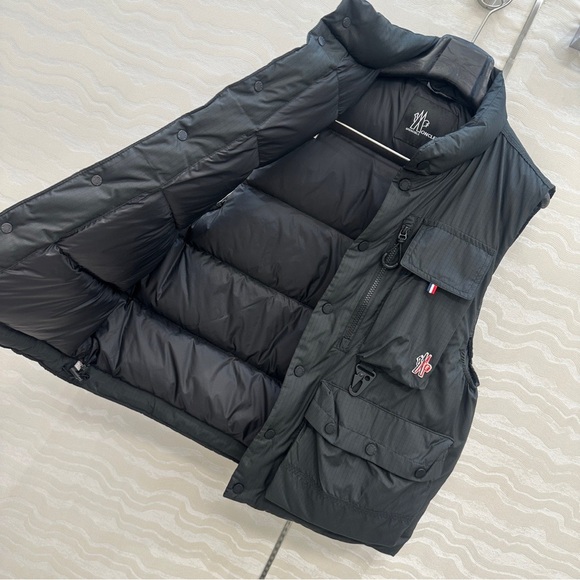 Moncler Men's Black Puffer Vest